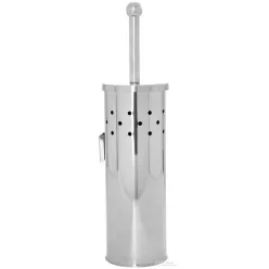   AQUALINE SIMPLE LINE fali WC-kefe, átm:100x380mm, fényes inox (GA1223)