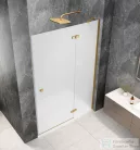 Sapho GLOBE GOLD MATT nyíló ajtó 800mm, jobbos, matt üveg (GB1080MRG)