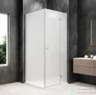 Sapho GLOBE CHROME nyílóajtó oldalfallal 900x900mm, jobbos, matt üveg (GB1090-3315MRC)