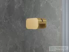 Sapho GLOBE GOLD MATT nyíló ajtó 900 mm, balos, transzparent üveg (GB1090LG)