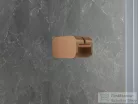 Sapho GLOBE COPPER MATT nyíló ajtó 900 mm, balos, transzparent üveg (GB1090LPG)