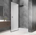 Sapho GLOBE BLACK nyíló ajtó, 900 mm, balos, matt üveg (GB1090MLB)