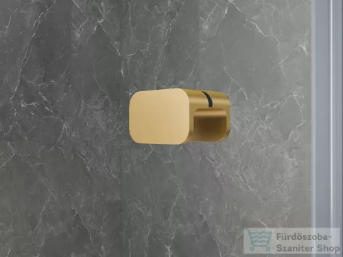 Sapho GLOBE GOLD MATT nyíló ajtó 900 mm, jobbos, transzparent üveg (GB1090RG)