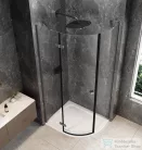 Sapho GLOBE GUN METAL íves zuhanykabin 1000x900 mm, balos, transzparent üveg (GB2190LGM)