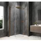 Sapho GLOBE COPPER MATT íves zuhanykabin 1000x900 mm, jobbos, matt üveg (GB2190RPG)