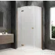 Sapho GLOBE COPPER MATT íves zuhanykabin 1000x1000 mm, balos, matt üveg (GB2610MLPG)