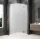 Sapho GLOBE CHROME íves zuhanykabin 1000x1000 mm, jobbos, matt üveg (GB2610MRC)