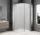 Sapho GLOBE CHROME íves zuhanykabin 900x900 mm, balos, matt üveg (GB2690MLC)