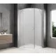 Sapho GLOBE CHROME íves zuhanykabin 900x900 mm, balos, matt üveg (GB2690MLC)