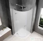Sapho GLOBE CHROME íves zuhanykabin 900x900 mm, balos, matt üveg (GB2690MLC)