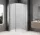 Sapho GLOBE CHROME íves zuhanykabin 900x900 mm, jobbos, matt üveg (GB2690MRC)