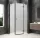 Sapho GLOBE GUN METAL íves zuhanykabin 900x800 mm, jobbos, matt üveg (GB2980MRGM)