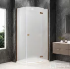 Sapho GLOBE COPPER MATT íves zuhanykabin 900x800 mm, jobbos, matt üveg (GB2980MRPG)