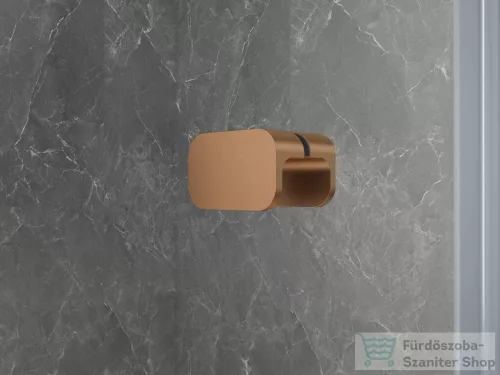 Sapho GLOBE COPPER MATT íves zuhanykabin 900x800 mm, jobbos, matt üveg (GB2980MRPG)