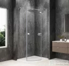 Sapho GLOBE CHROME íves zuhanykabin 900x800 mm, jobbos, transzparent üveg (GB2980RC)