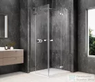 Sapho GLOBE CHROME sarokbelépős zuhanykabin, 1200x900 mm, transzparent üveg (GB5290C)