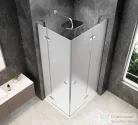 Sapho GLOBE CHROME sarokbelépős zuhanykabin, 1200x900 mm, matt üveg (GB5290MC)