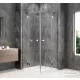 Sapho GLOBE CHROME sarokbelépős zuhanykabin 800x800 mm, transzparent üveg (GB5880C)