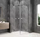 Sapho GLOBE CHROME sarokbelépős zuhanykabin 900x900 mm, transzparent üveg (GB5990C)