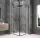 Sapho GLOBE GUN METAL sarokbelépős zuhanykabin 900x900 mm, transzparent üveg (GB5990GM)