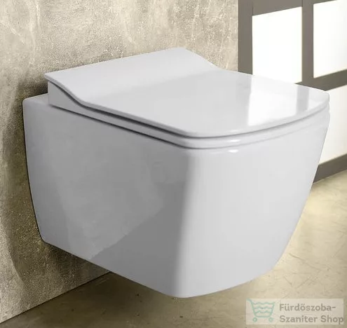 Sapho GLANC fali WC, rimless, 37x51,5 cm  GC321