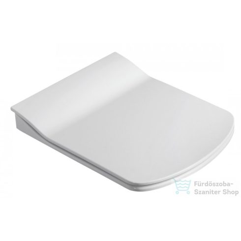 Sapho GLANC WC-ülőke, Slim soft close, duroplast, fehér GC5030