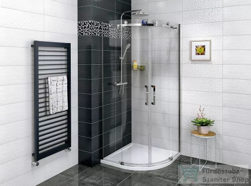 Sapho GELCO DRAGON íves zuhanykabin, 2 ajtós, transzparent üveg, 900x900mm (GD4490)