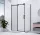 Sapho GELCO DRAGON BLACK szögletes zuhanykabin, 1500x900mm balos/jobbos (GD4615B-02)