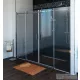 Sapho Gelco DRAGON tolóajtó 180 cm transzparent üveg GD4810
