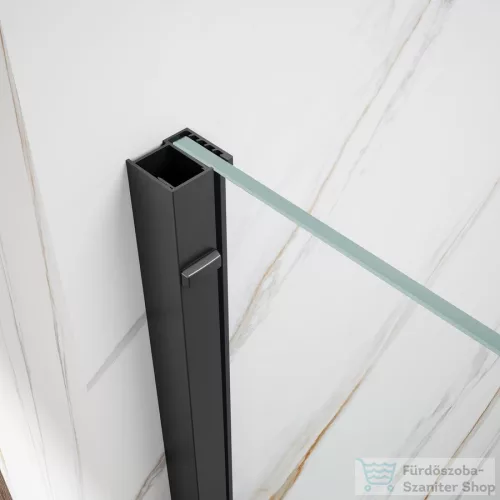 Sapho SPIRIT BLACK zuhanykabin tolóajtóval, 1400x900mm, jobbos/balos (GI1014BGI3590B)
