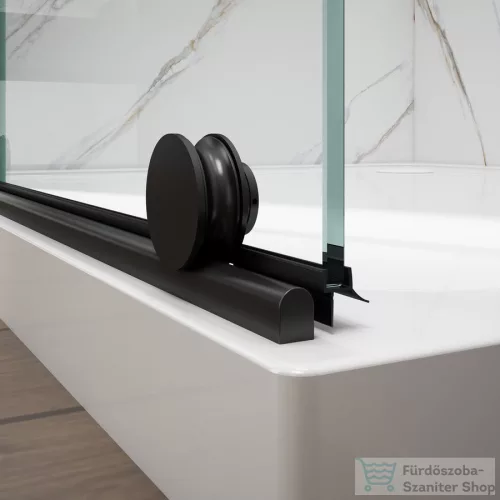 Sapho SPIRIT BLACK zuhanykabin tolóajtóval, 1600x900mm, jobbos/balos (GI1016BGI3590B)