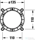 Duravit Faucet Accessories Basic szett szabadonálló csaptelephez,GK5900007000