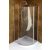 Sapho GELCO LEGRO negyedköríves zuhanykabin, egyajtós 900x900mm, transzparent üveg GL6590