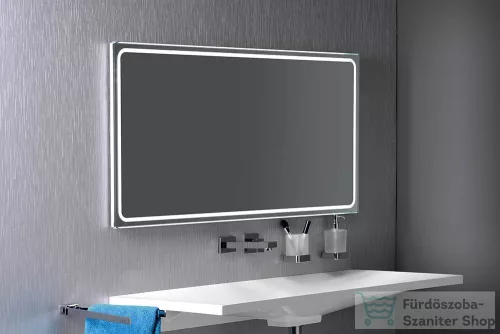 Sapho GEMINI II tükör LED világítással 120x60cm GM120