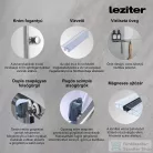 Leziter Lia hidromasszázs zuhanykabin balos beépítési oldallal GM6411