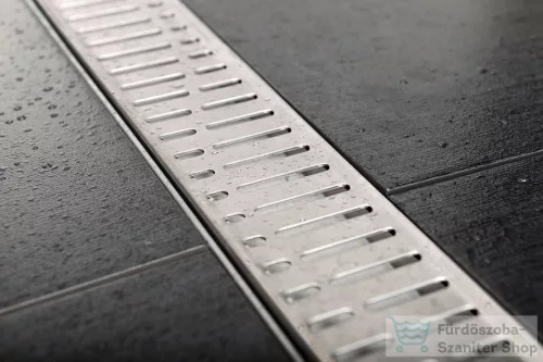 Sapho MANUS Inox lefolyók ONDA rosttal mag.65mm, hossza: 945 mm GMO15