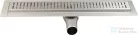 Sapho GELCO MANUS Inox lefolyók ONDA rosttal mag.65mm, hossza: 1245 mm GMO18