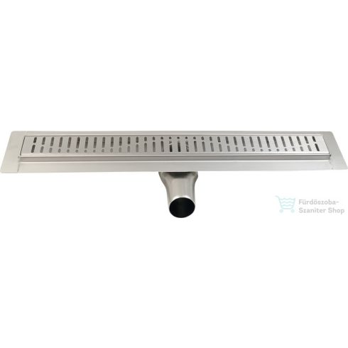 Sapho GELCO MANUS Inox lefolyók ONDA rosttal mag.65mm, hossza: 1245 mm GMO18