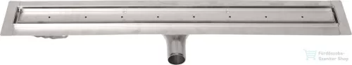 Sapho MANUS Inox lefolyók PIASTRA rosttal mag.65mm, hossza: 945 mm GMP85