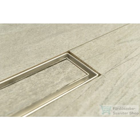 Sapho MANUS Inox lefolyók PIASTRA rosttal mag.65mm, hossza: 945 mm GMP85