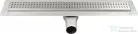 Sapho MANUS Inox lefolyók QUADRO rosttal mag.65mm, hossza: 1045 mm GMQ36