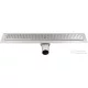 Sapho MANUS Inox lefolyók QUADRO rosttal mag.65mm, hossza: 1045 mm GMQ36