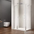 Sapho GELCO LORO nyílóajtó fixrésszel és oldalfallal 1100x1200mm (GN4611-02)