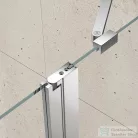 Sapho GELCO LORO nyílóajtó fixrésszel és oldalfallal 1200x1200mm (GN4612-02)