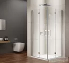 Sapho GELCO LORO sarokbelépős zuhanykabin harmónikaajtóval, 800x700mm (GN4780-02)