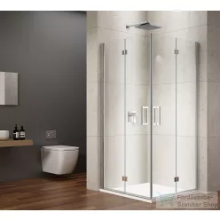   Sapho GELCO LORO sarokbelépős zuhanykabin harmónikaajtóval, 900x700mm (GN4790-02)
