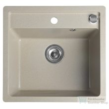   Sapho Gránit mosogató, egymedencés, 53x50cm, beige (GR1032)