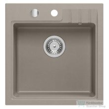   Sapho Gránit mosogató, egymedencés, 50x52cm, bézs (GR1042)