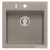 Sapho Gránit mosogató, egymedencés, 50x52cm, bézs (GR1042)