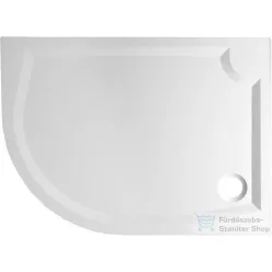  Sapho GELCO RIVA Öntöttmárvány zuhanytálca 120x90 cm, jobb GR12090R